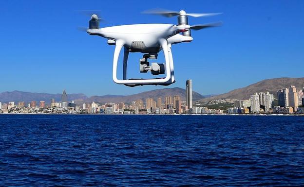 Un dron./AFP