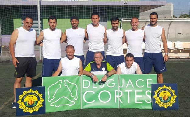 La Policía Local de Valencia gana un campeonato nacional de fútbol 7