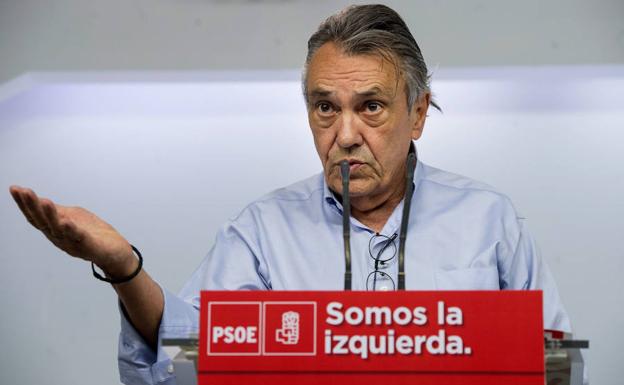 El responsable de Economía y Empleo del PSOE, Manuel Escudero.