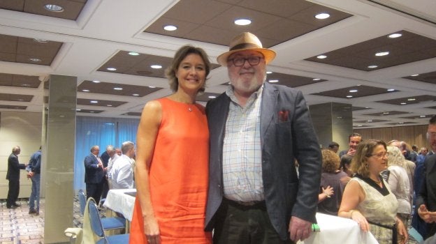 Vergara, con la ministra García Tejerina.