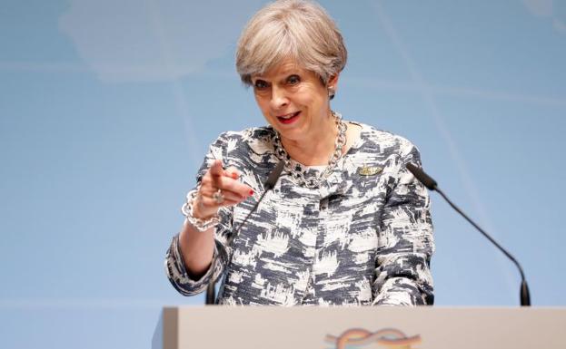 Theresa May.