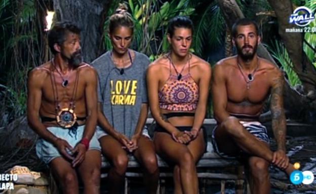 José Luis, Alba, Laura e Iván, finalistas de Supervivientes 2017.