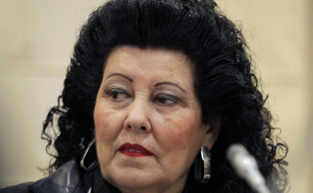 Consuelo Císcar, durante una rueda de prensa.