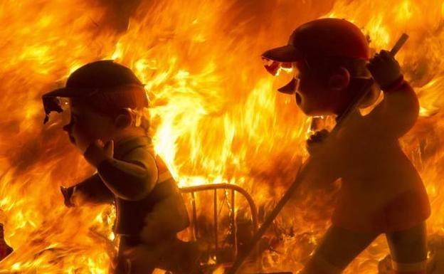 Cremà de una falla.