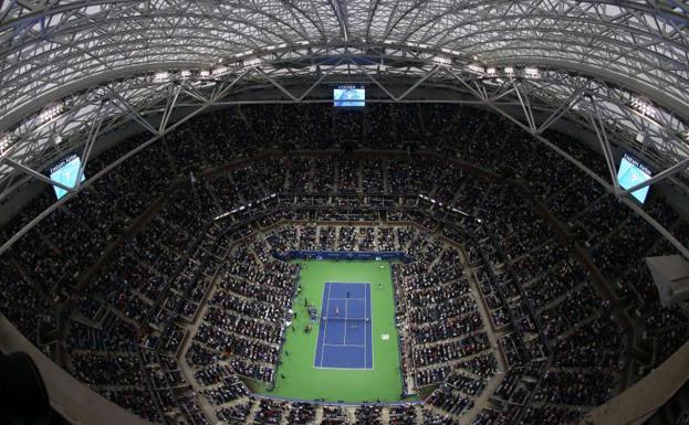 Pista central de Flushing Meadows.
