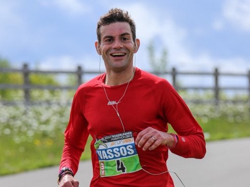 Vassos Alexander, durante una prueba.