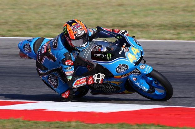 Canet, durante los entrenamientos libres del Gran Premio de San Marino.