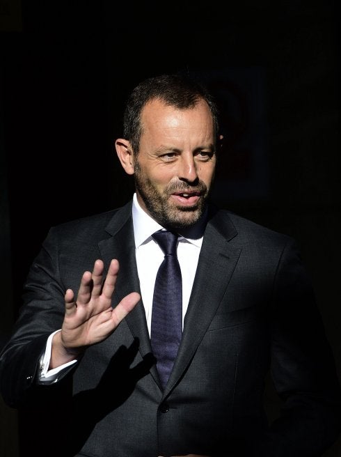 El expresidente del Barcelona, Sandro Rosell.