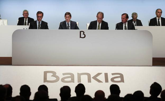 Junta de accionistas de Bankia.