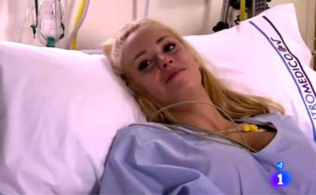 Laura Gadea, excolaboradora de 'El Chiringuito', en 'Centro Médico'.