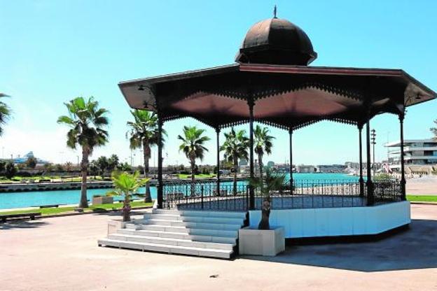 La Pérgola de la Marina de Valencia.