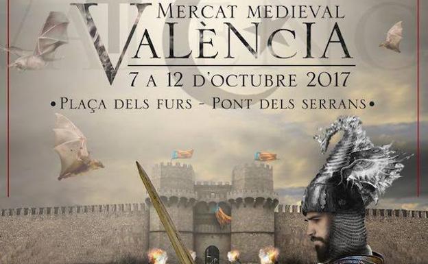 Cartel oficial de este año del mercado medieval.