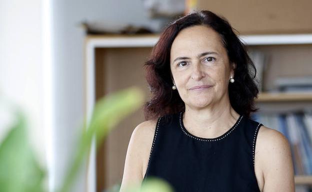 María Dolores, en las instalaciones de la Politècnica./Jesús Signes