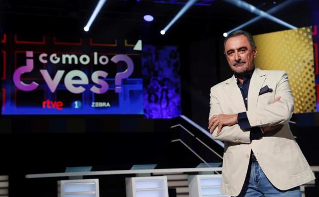 Carlos Herrera, en la presentación de '¿Cómo lo ves?'./Efe