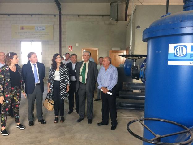 Visita a las instalaciones. / lp