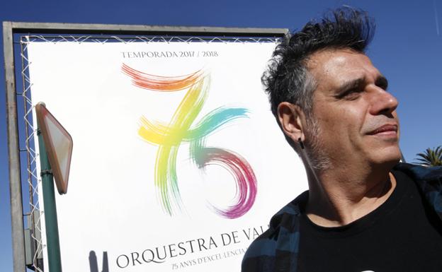 Boke, en el Palau de la Música, donde su obra está muy presente./Irene Marsilla