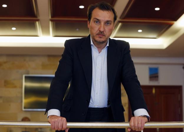 Francisco Catalán, en el Ciutat de Valencia. :: / JESÚS SIGNES
