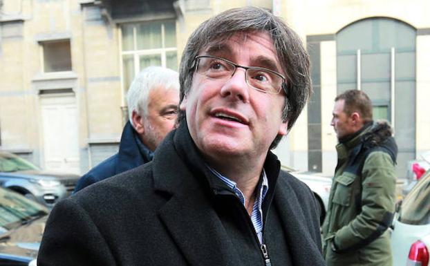 Puigdemont pasea por Bélgica. /Efe