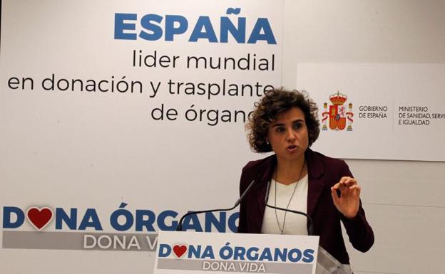 La ministra de Sanidad, Dolors Monserrat./Víctor Lerena (Efe)