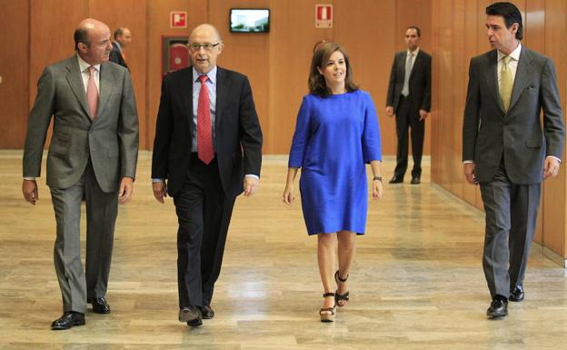 Toma de posesión de la Comisión Nacional de los Mercados. /Efe