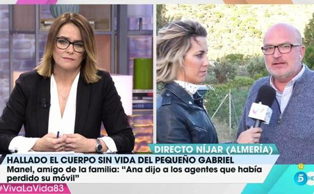 Programa de Toñi Moreno./Mediaset