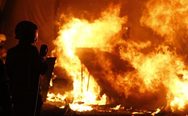 Cremà de las fallas de Valencia. Cremà de las fallas de Valencia.