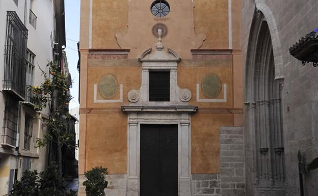 Fachada de la Iglesia de San Nicolás.