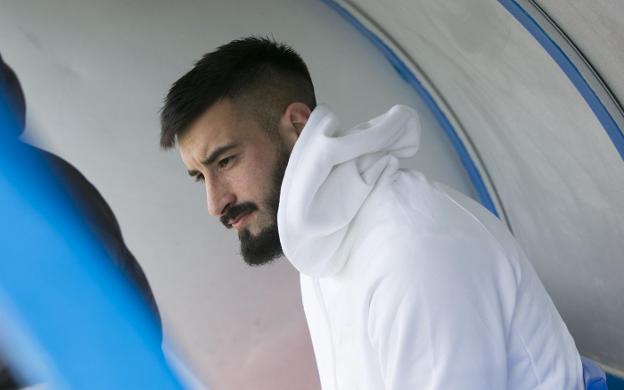 Cabaco, durante la entrevista realizada en la ciudad deportiva de Buñol. / Damián Torres