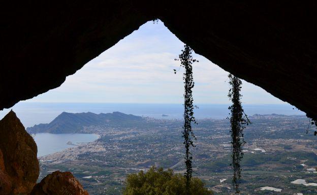 Vistas desde el Forat de Bernia.
