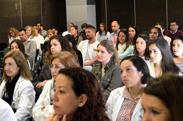 Un momento de la Jornada de puertas abiertas celebrada ayer. / LP