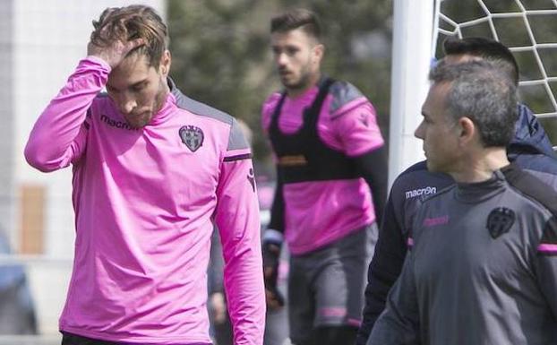 Rochina durante un entrenamiento en Buñol./Damián Torres