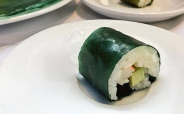 El nuevo plato ideado por valencianos para revolucionar el sabor del sushi./Ecotrophèlia 2018