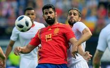 Diego Costa y Koke, titulares contra Portugal