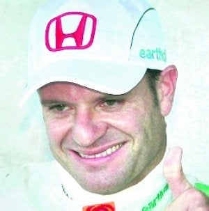 Rubens Barrichello./