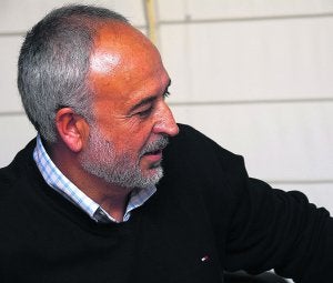 Marcos Gisbert es uno de los fundadores de Centristes de Xàbia. ::
JOSÉ IGLESIAS/