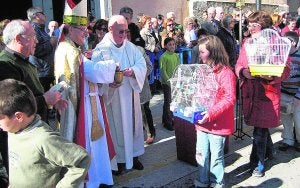 Bendición de animales en el Porrat de Sant Antoni de Beniopa. Nicolás Moeller/