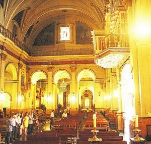 Visita a la basílica menor de Sant Jaume. ::
LP/