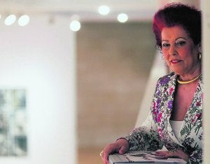 La directora del IVAM, Consuelo Císcar, en una de las salas del museo. / Txema Rodríguez/