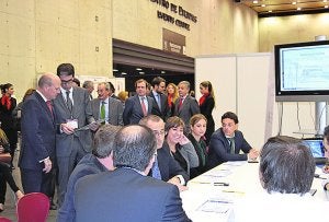 Jornada en Feria Valencia del Día de la Persona Emprendedora. :: LP/