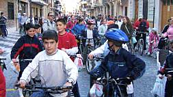 Día de la bicicleta que se celebró en la pasada edición en Algemesí./