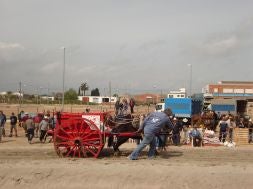 Uno de los participantes en el certamen de Cullera en una anterior edición./