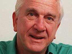 El cómico Leslie Nielsen./