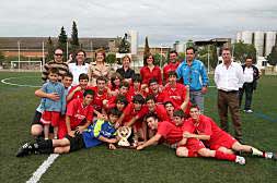 Conjunto cadete del Plus Xàtiva, campeón en Benifaió./