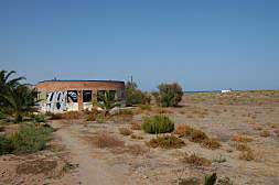 Imagen del emisario submarino de la playa de Canet d'En Berenguer. /paco bono/