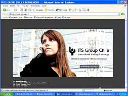 Portal en internet de la empresa chilena investigada por la estafa./