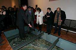 Maqueta de la Vila de Alzira que se encuentra en el Museu Municipal inaugurado el pasado viernes./