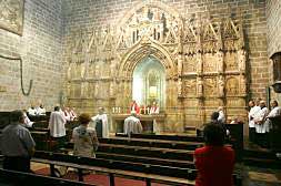 La capilla del Santo Cáliz en la Catedral, un joya arquitectónica del XV./