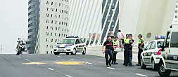 CAMBIO DE RASANTE. El accidente mortal se produjo a escasos metros del pronunciado cambio de rasante. /JUAN JOSÉ MONZÓ/