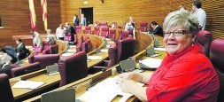 ÚLTIMO PLENO. Marcos, en su escaño, al inicio de la sesión. / DAMIÁN TORRES/