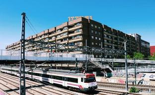 Dentro del edificio Iturbi